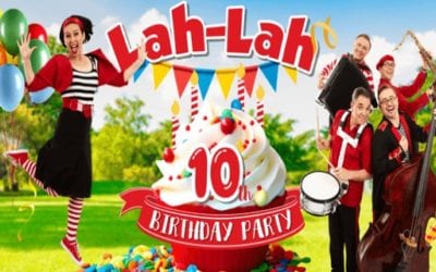 Lah Lah’s Big Live Band 10th Birthday Party Live on Stage