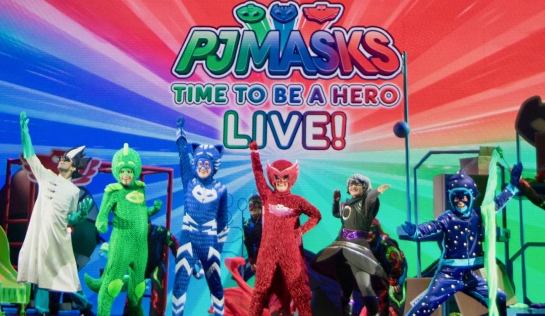 PJ Masks Live! Time to Be a Hero What's On 4 Kids