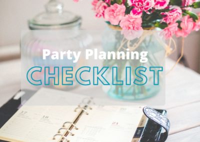 Kids Party Planning Checklist { FREE DOWNLOAD }