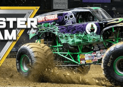 Win 1 of 3 Family Passes to see Monster Jam (ENDED)