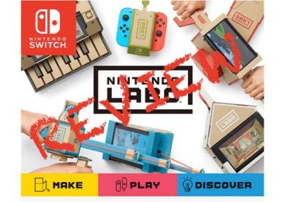 Nintendo Labo: The Perfect Winter School Holiday Companion For The Whole Family!