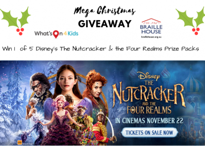 Win 1 of 5 Disney’s The Nutcracker and The Four Realms Prize Packs (Ended)