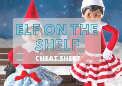 Elf On The Shelf Cheat Sheet