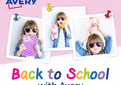 Make Back to School Easy with DIY Avery Plus a Giveaway!