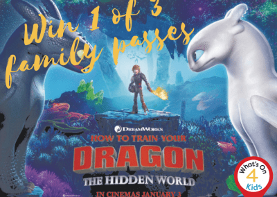 Win 1 of 3 How to Train Your Dragon The Hidden World Gift Packs (Ended)