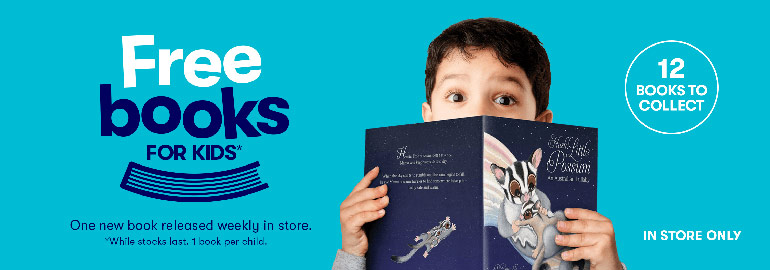 Race into BIGW to get your hands on free kids books, with 3.7 million FREE books up for grabs!