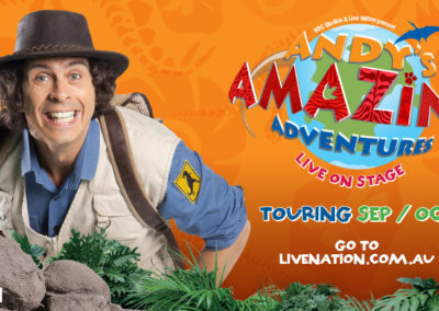 Andy’s Amazing Adventures Live on Stage