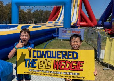 How to conquer The Big Wedgie during School Holidays!