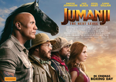 Mega Christmas Giveaway – Win 1 of 10 Family Passes to see Jumanji The Next Level