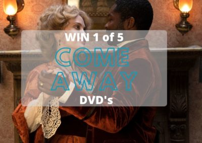 WIN 1 of 5 COME AWAY DVDs