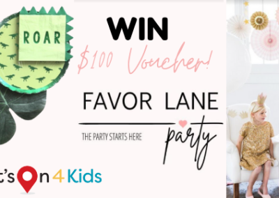 WIN a $100 Favor Lane E-Voucher!