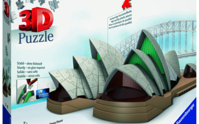 Christmas Giveaway Day One: Sydney Opera House 3D Puzzle