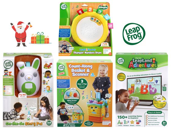 Christmas Giveaway Day Three: LeapFrog Prize Pack